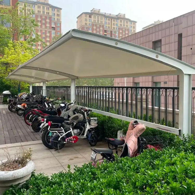 平南县膜结构电动车棚